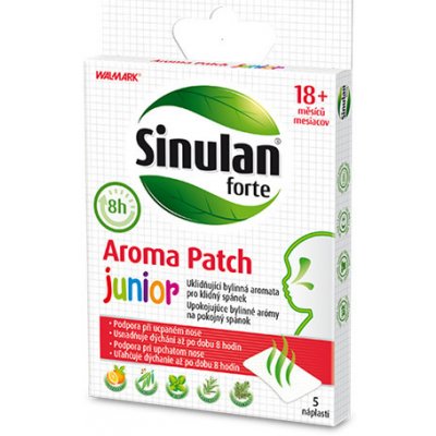 Sinulan forte Aroma Patch junior náplasť 5 ks