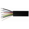 Telefónny kábel 8x7x0,12 čierny 1774