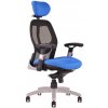 Ergonomická kancelárska stolička OfficePro Saturn Farba: modrá 4 farby