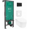 Súprava WC misa Hansgrohe EluPura S 60193450, podomietková konštrukcia Hansgrohe iFrame universal 01022180, 60148450, 66001670