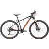 bicykel KENZEL Q KJU: 900 27,5´´ matná čierna / červená, Veľkosť rámu 23´´