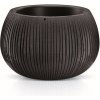 Prosperplast Kvetináč Beton Bowl DKB370 čierny beton