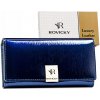 Rovicky Modrá dámska lakovaná kožená peňaženka V144 [DH] RH-27A-1-SH ONE SIZE