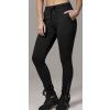 Urban Classics tepláky ladies fitted lace up pants black