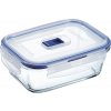 Luminarc Nádoba Pure box sklenená obdĺžniková s vekom 175 x 128x60 0,82 l Arcoroc