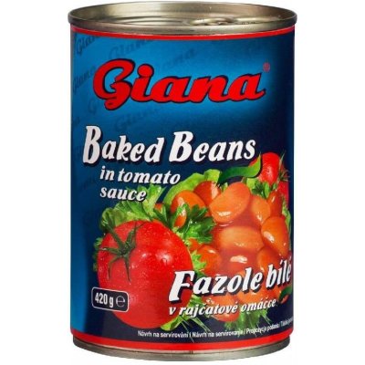Giana Fazuľa v paradajkovej omáčke 410 g