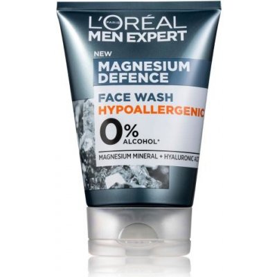 L'Oréal Paris Men Expert Magnesium Defence Face Wash hydratačný čistiaci gél 100 ml pre mužov