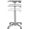 ERGOTRON LearnFit® Sit-Stand DeskMobile Student Desk, pracovní pojízdný stolek, k sezení i stání