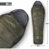 Pentagon Spací vak Cocoon 10C, tmavošedá