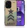 VSETKONAMOBIL 88540 MY ART Ochranný obal pre Xiaomi Redmi Note 13 Pro+ 5G ARMY (236)