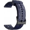 Madvell Silikónový remienok Hexagon tmavo modrá 22mm