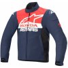 bunda SMX WATERPROOF HONDA kolekce, ALPINESTARS (modrá/černá/červená/bílá, vel.