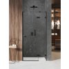 New Trendy Avexa Black XR sprchové dvere 140 cm výklopné čierna matná/priehľadné sklo EXK-6848
