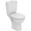 Ideal Standard Eurovit - WC kombi s doskou SoftClose, zadný odpad, biela W328501