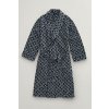 ŽUPAN GANT G-PATTERN ROBE EVENING BLUE