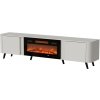 Cama Volare RTV skříňka 200 x 39 x 49 cm kašmír + krb