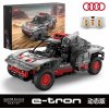 Rastar RC Stavebnica Auto Audi RS Q E-Tron 1:14 na diaľkové ovládanie 1046ks, sivé
