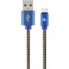 Gembird CC-USB2J-AMCM-2M-BL USB 2.0 AM na Type-C, (AM/CM), 2m, jeans