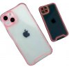 SES Svietiaci ochranný obal pre Apple iPhone 14 Plus - ružový 12984