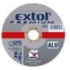 Extol Premium Kotúč rezný na hliník, 125x1,0x22,2mm, 8808402
