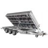 Saris 3-str. sklápač 406x204cm 3500kg 3 nápravy listové perá, nájazdy