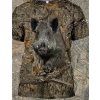 tričko poľovnícke 3D diviak - 3XL