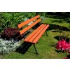 Parková lavička Olga 150cm H4 (Hrúbka latiek 4cm)