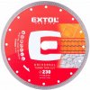 Extol Premium 8803045 | Diamantový rezný kotúč Turbo Thin Cut na suché a mokré rezanie 230x10,0x2,0x22,23 mm