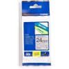 páska BROTHER TZeM951 čierne písmo, matná strieborná metalická páska Tape (24mm) (TZEM951)