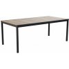 Záhradný stôl Keter Porto 200 aswhood black steel