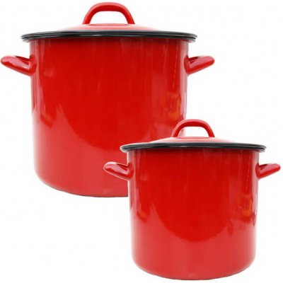 Home Cook smaltované hrnce červené 10 l, 15 l Classic od 37,50 € -  Heureka.sk