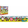 Teddies Pexeso Moje první zvířátka dřevěné 24 dílků pro nejmenší v krabičce 19,5x19,5x3,5c, 512011