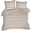 Takoy Obliečky 220x200 cm z bavlny Renforcé béžovej farby zdobené stužkou REINA 38B-HF-465280 | 220 x 200, 70 x 80