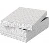 Archivačná krabica ESSELTE Home, veľkosť M, nízka 26.5 x 10 x 36 cm, biela - set 3 ks (628284)