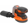 Black+Decker Akumulátorová excentrická brúska BDCROS18N, 18 V/1,5 Ah