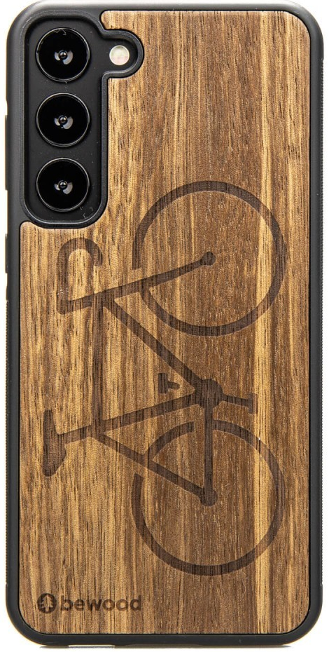 Púzdro WOODWEAR Drevené Samsung Galaxy S23 Plus Bicykel Frake