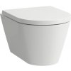 Laufen Kartell WC Rimless, biela matná H8203337570001
