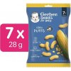 GERBER Snacks kukuričné chrumky 7 x 28 g