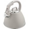 Klausberg KB 7953 Whistling Kettle, 2,5 l, nehrdzavejúca oceľ, tepelne izolovaná rukoväť, indukcia, béžová
