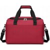 Príručná cestovná taška Kono Oxford - burgundská červená - 20L