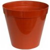 Kinekus Kvetináč lesklý plastový, priemer 18cm, terakota