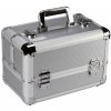 Profesionálny kadernícky a kozmetický kufor Eurostil Professional - strieborný (01492)