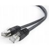 Gembird PP22-2M-BK Patch RJ45, cat. 5e, FTP, 2m, černý