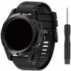 eses Silikónový remienok pre Garmin EasyFit/QuickFit 20 mm Farba: čierna