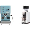 Profitec GO, blue + Eureka Mignon Zero, CR white