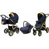 Detský kočík 3v1 BabyLux GoldLux – športový kočík, vanička, autosedačka