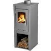 Strend Pro Kachle Thalia Uno Glass Lite, 3,9 kW, šedé, 2212922