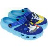 Detské modré gumené šľapky ASTRONAUTS