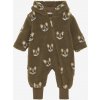 Minymo detský Teddy overal s kapucňou 113625 - 2928 Velikost: 56 Teddy, 100% bavlna