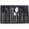 PRIMA DECO 30 ks. Príbor 30 ks pre 6 osôb príborový set darčeková sada nôž / vidlička / polievková lyžica / čajová lyžička / vidlička na tortu, príborová sada z nehrdzavejúcej ocele POLYŠOVANÁ